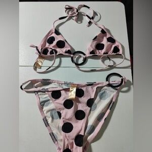 ERES polka dot two piece swimsuit never used